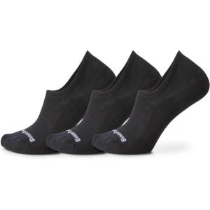 Smartwool Everyday Cushion No Show Socks for Men and Women(Black-3pk)