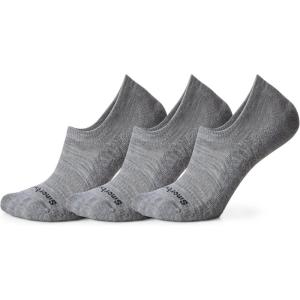 Smartwool Everyday Cushion No Show Socks for Men and Women(Light Gray-3pk)