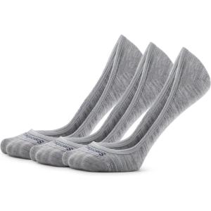Smartwool Everyday Low Cut No Show Socks For Men and Women(Light Gray-3pk)