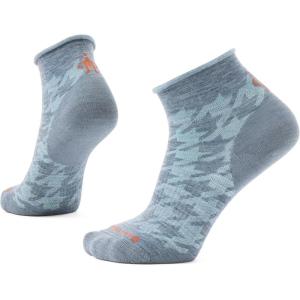 Smartwool Unisex Everyday Hounds Tooth Ankle Socks(Pewter Blue)