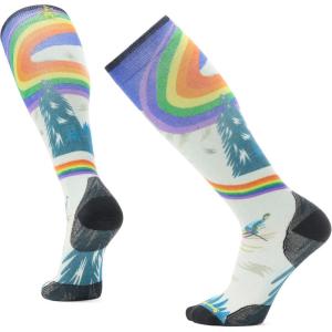 Smartwool Unisex Everyday Snowflake Dream Crew Socks(Laguna Blue)