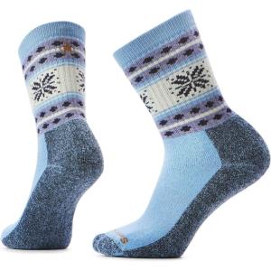 Smartwool Unisex Everyday Snowflake Dream Crew Socks(Serene Blue)