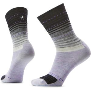 Smartwool Unisex Everyday Stitch Stripe Crew Socks(Purple/Black)