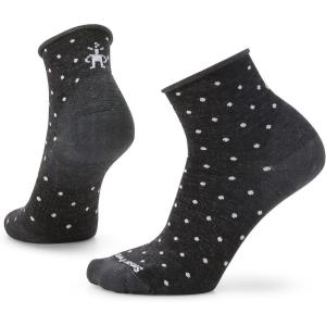Smartwool Womens Everyday Classic Dot Ankle Socks(Charcoal)