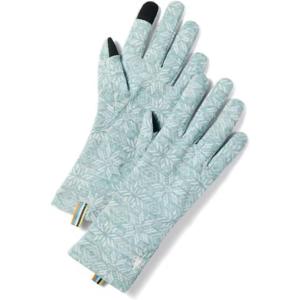 Smartwool Thermal Merino Gloves, Breathable Merino Wool Touchscreen Compatible Gloves For Men and Women(Arctic Green Digi Snow)