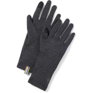 Smartwool Thermal Merino Gloves, Breathable Merino Wool Touchscreen Compatible Gloves For Men and Women(Charcoal Heather)