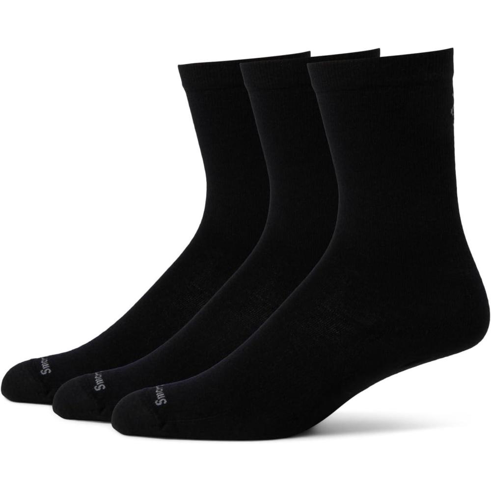 image:imageSmartwool Everyday Anchor Line Crew For Men and WomenBlack3pk