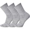 image:imageSmartwool Everyday Anchor Line Crew For Men and WomenLight Gray3pk