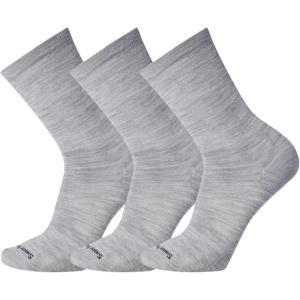 Smartwool Everyday Anchor Line Crew For Men and Women(Light Gray-3pk)