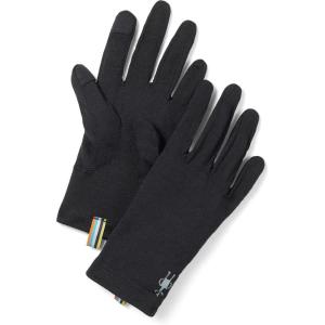 Smartwool Merino Gloves, Breathable Merino Wool Touchscreen Compatible For Men and Women(Black)