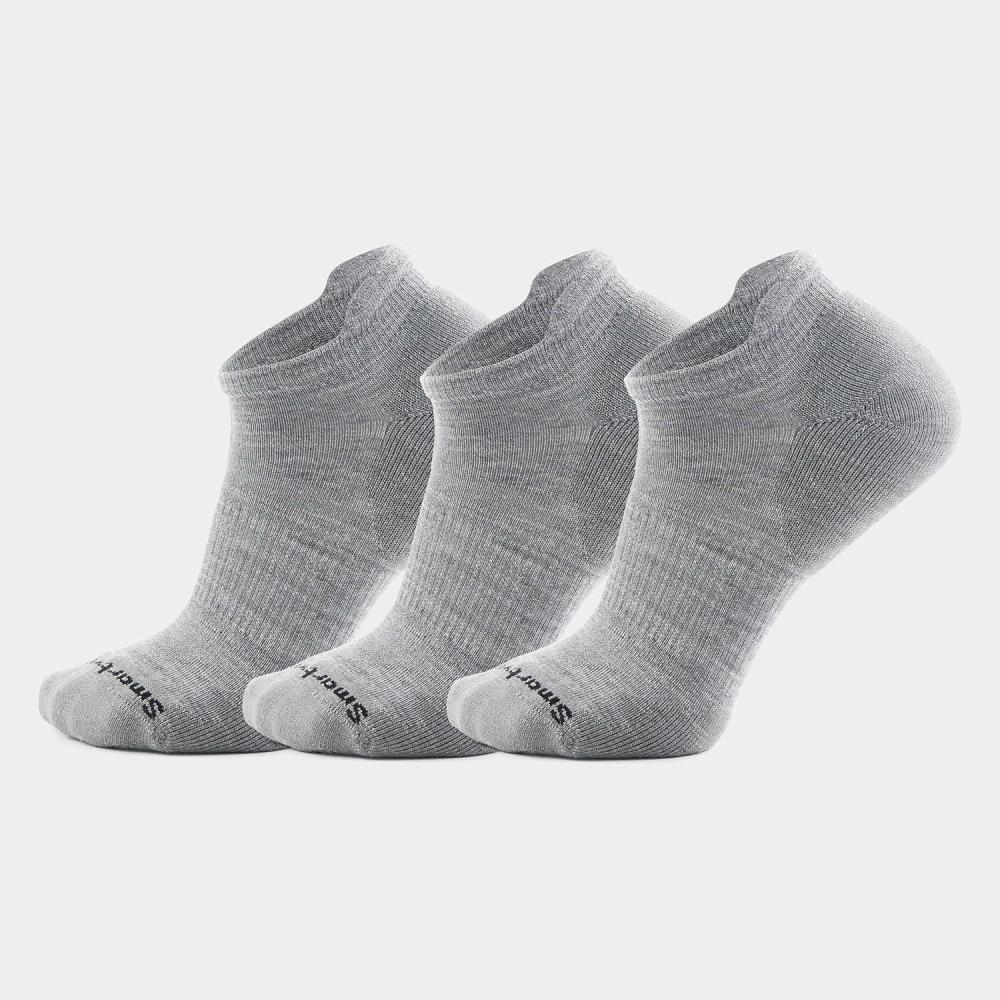image:imageSmartwool Unisex Everyday Athletic Low Ankle Socks MultipackLight Gray