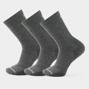 Smartwool mens Everyday Athletic Crew Socks Multipack(Medium Gray)