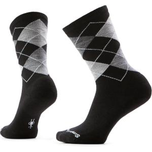 Smartwool Men’s Everyday Diamond Jim Crew Socks(Black1)