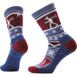 Smartwool, Unisex, Everyday Cozy Alpine Apres Crew Socks(Nightfall Blue)