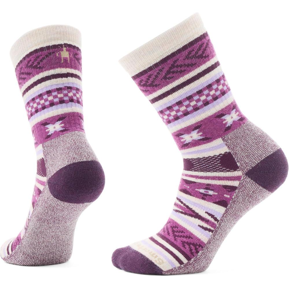 image:imageSmartwool Everyday Cabin Games Crew Socks For Men and WomenMeadow Mauve