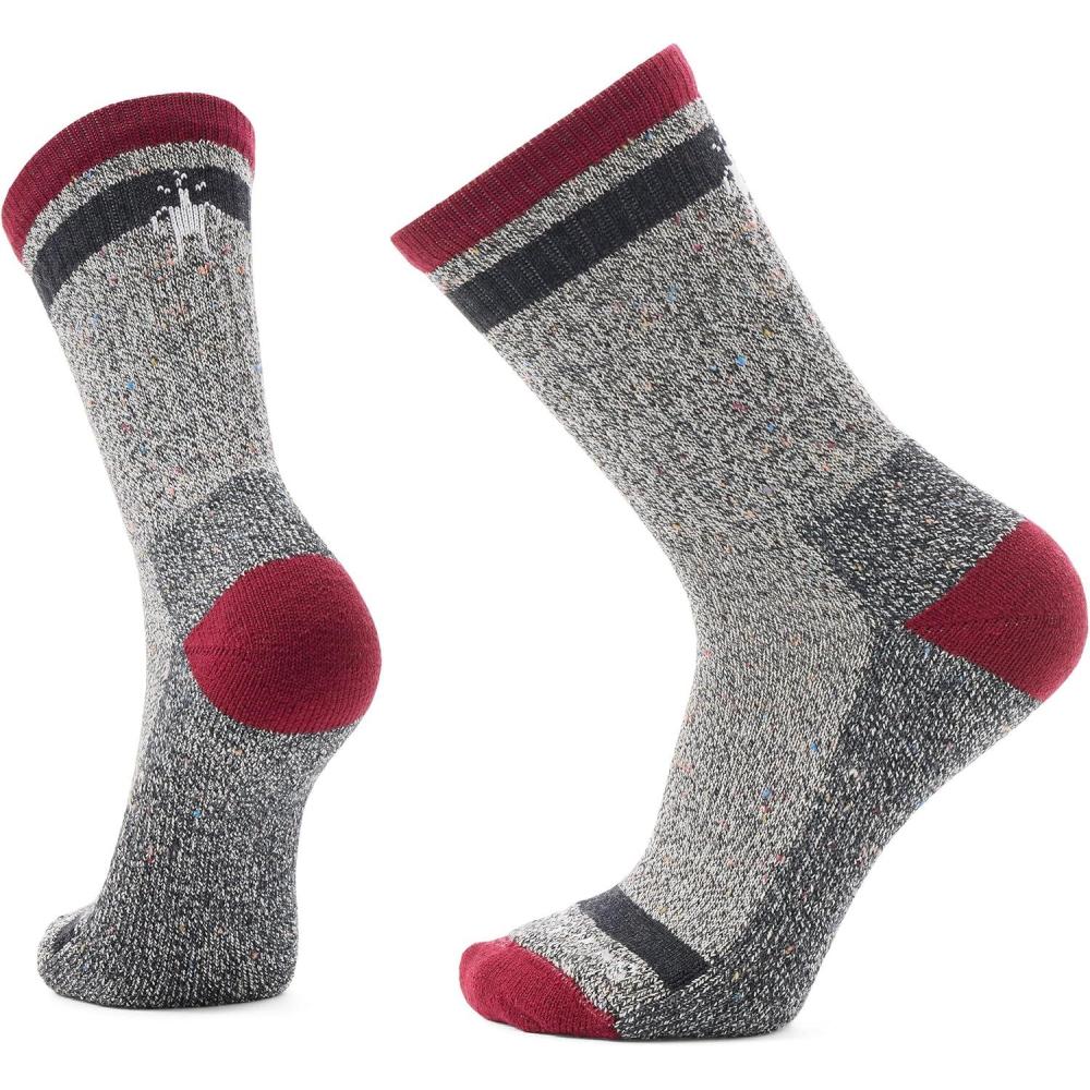 image:imageSmartwool Everyday Larimer Crew Socks For Men and WomenTibetan Red