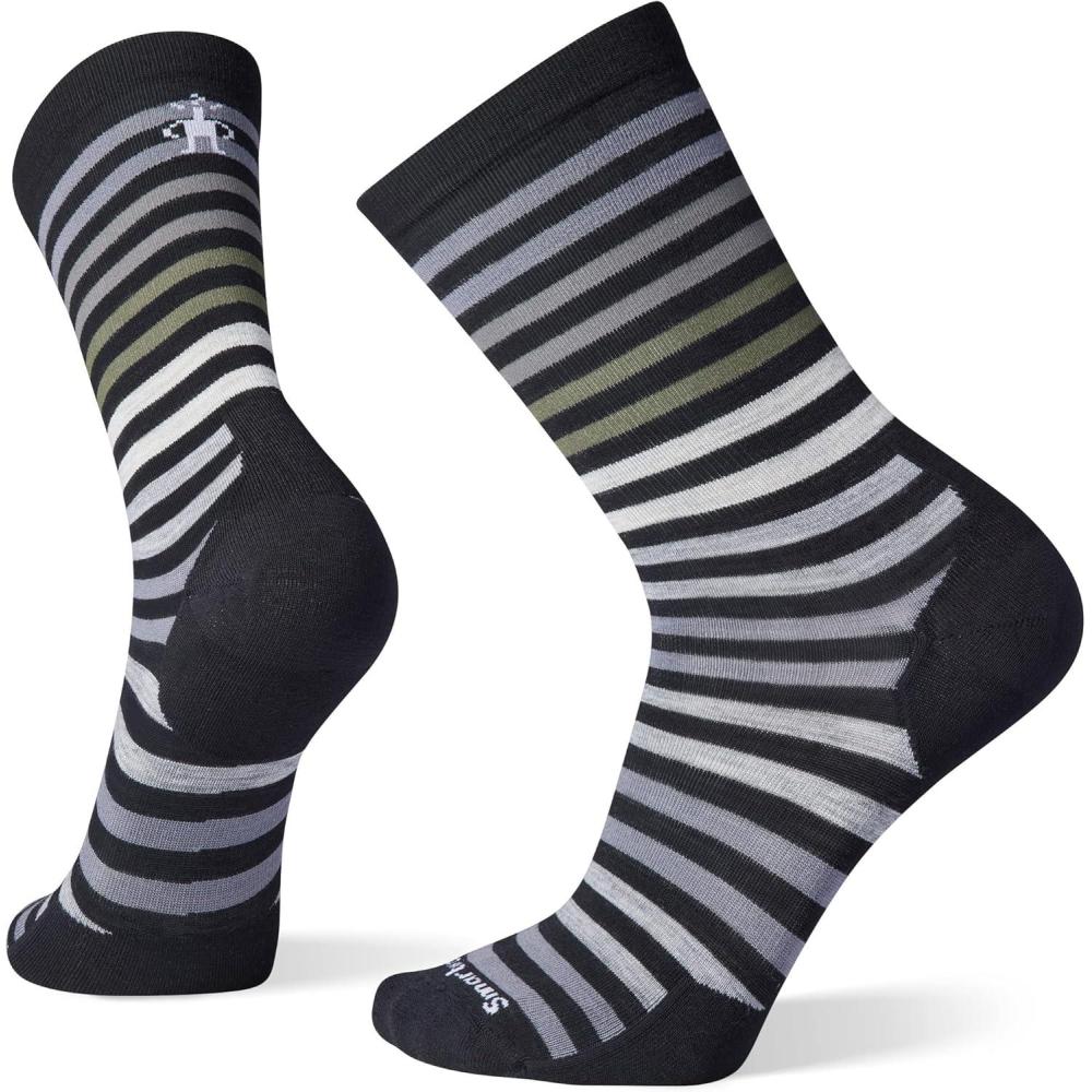 image:imageSmartwool Everyday Spruce Street Crew Socks For Men and WomenBlack