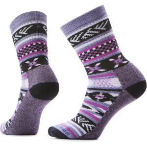 Smartwool Everyday Cabin Games Crew Socks For Men and Women(Chalk Violet)