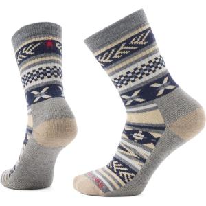 Smartwool Everyday Cabin Games Crew Socks For Men and Women(Medium Gray)