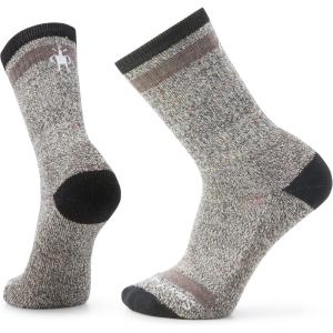 Smartwool Everyday Larimer Crew Socks For Men and Women(Black-taupe Heather)