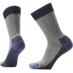 Smartwool Everyday Rollinsville Crew Socks For Men and Women(Fossil/Navy)