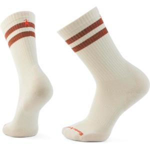 Smartwool Unisex Everyday Athletic Striped Crew Socks(Natural)