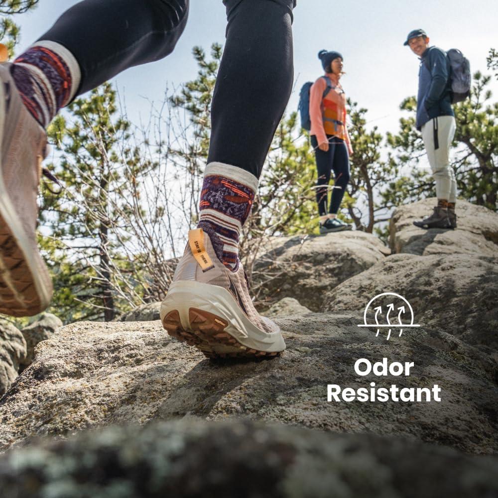 image:imageSmartwool Unisex Hike Classic Edition Extra Cushion Second Cut Crew SocksBlack