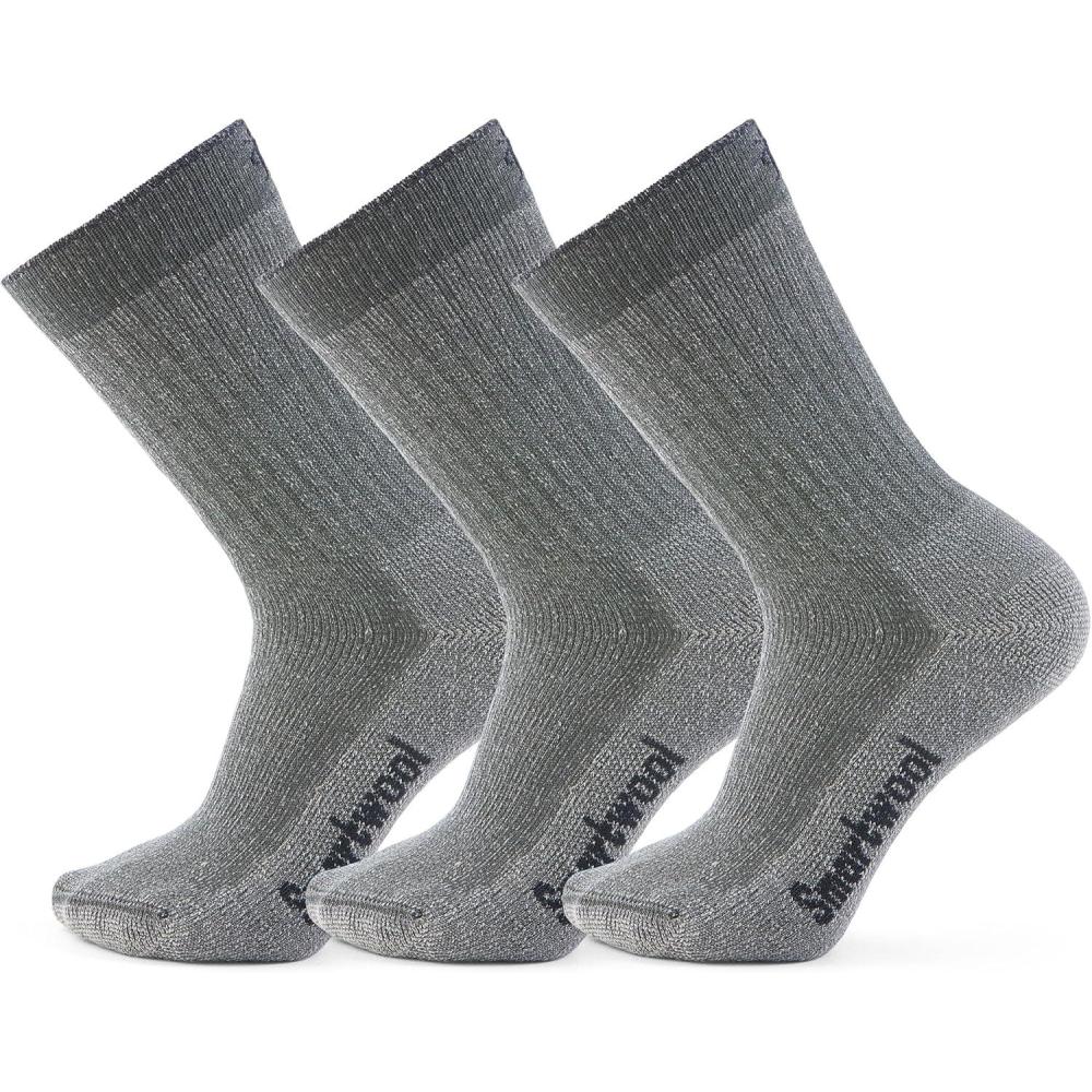 image:imageSmartwool Mens Hike Classic Edition Full Cushion 2nd Cut Crew Socks MultipackMedium Gray