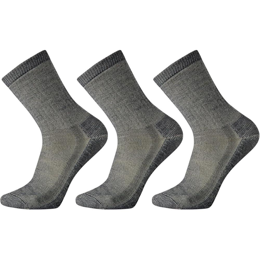 image:imageSmartwool Mens Hike Classic Edition Full Cushion Crew SocksMedium Gray3pk