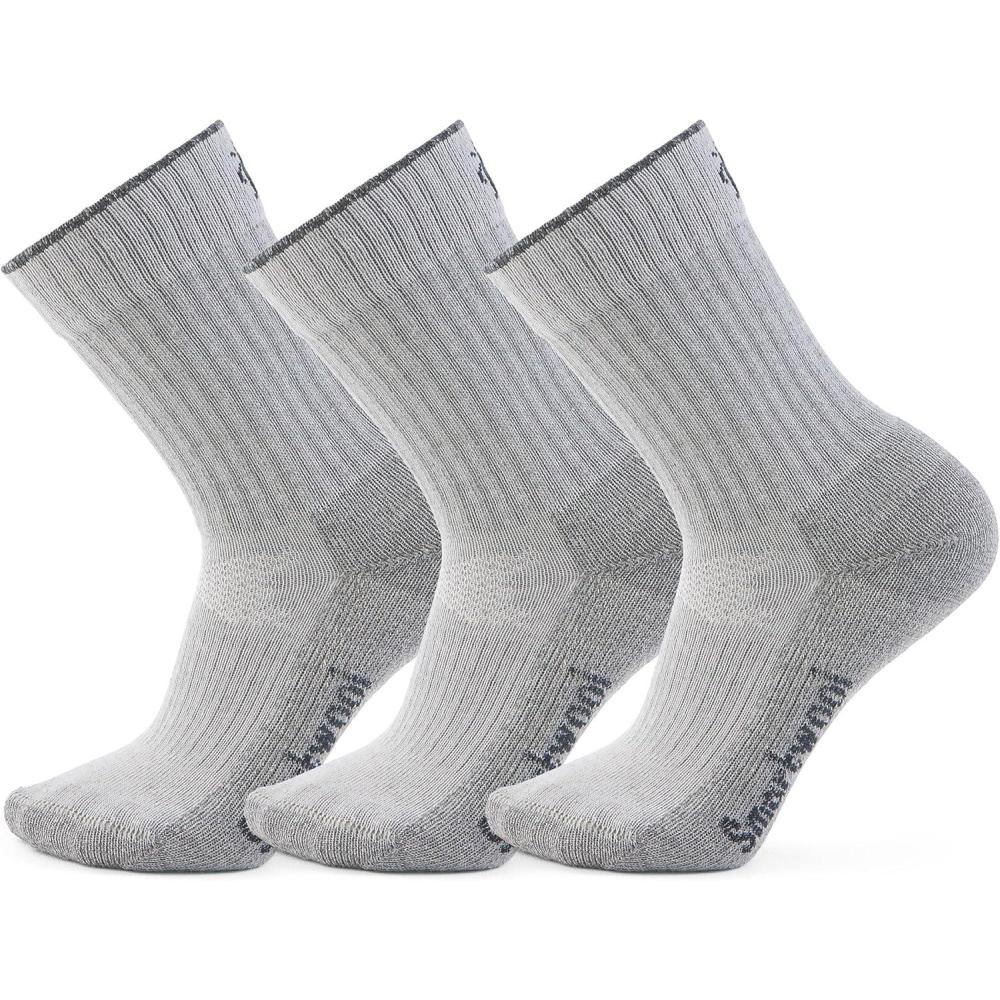 image:imageSmartwool Mens Hike Classic Edition Light Cushion 2nd Cut Crew Socks MultipackLight Gray