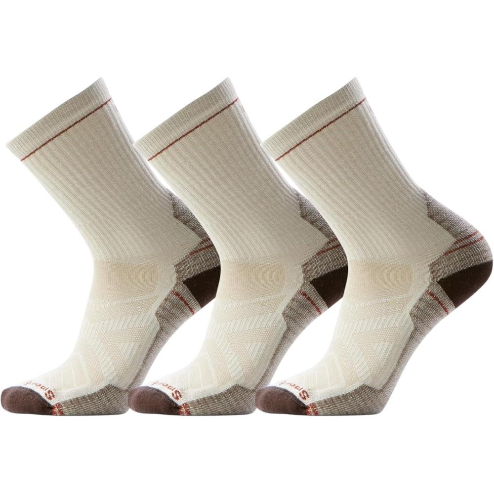 image:imageSmartwool Mens Hike Light Cushion Crew SocksNatural3pk
