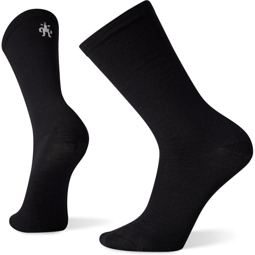 image:imageSmartwool Unisex Hike Classic Edition Zero Cushion Liner Crew SocksBlack
