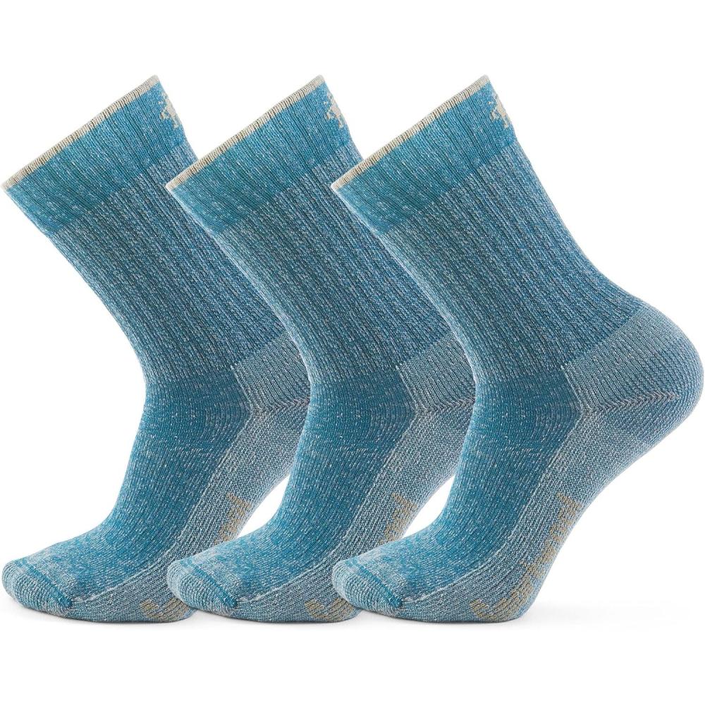 image:imageSmartwool Womens Hike Classic Edition Light Cushion 2nd Cut Crew Socks MultipackTwilight Blue