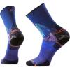 image:imageSmartwool Mens Hike Targeted Cushion Mountain Myth Print Crew SocksDeep Navy