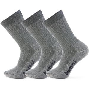 Smartwool Mens Hike Classic Edition Full Cushion 2nd Cut Crew Socks Multipack(Medium Gray)