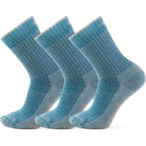 Smartwool Women’s Hike Classic Edition Light Cushion 2nd Cut Crew Socks Multipack(Twilight Blue)