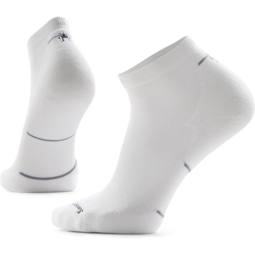 image:imageSmartwool Mens Run Targeted Cushion Ankle SocksWhitewhite