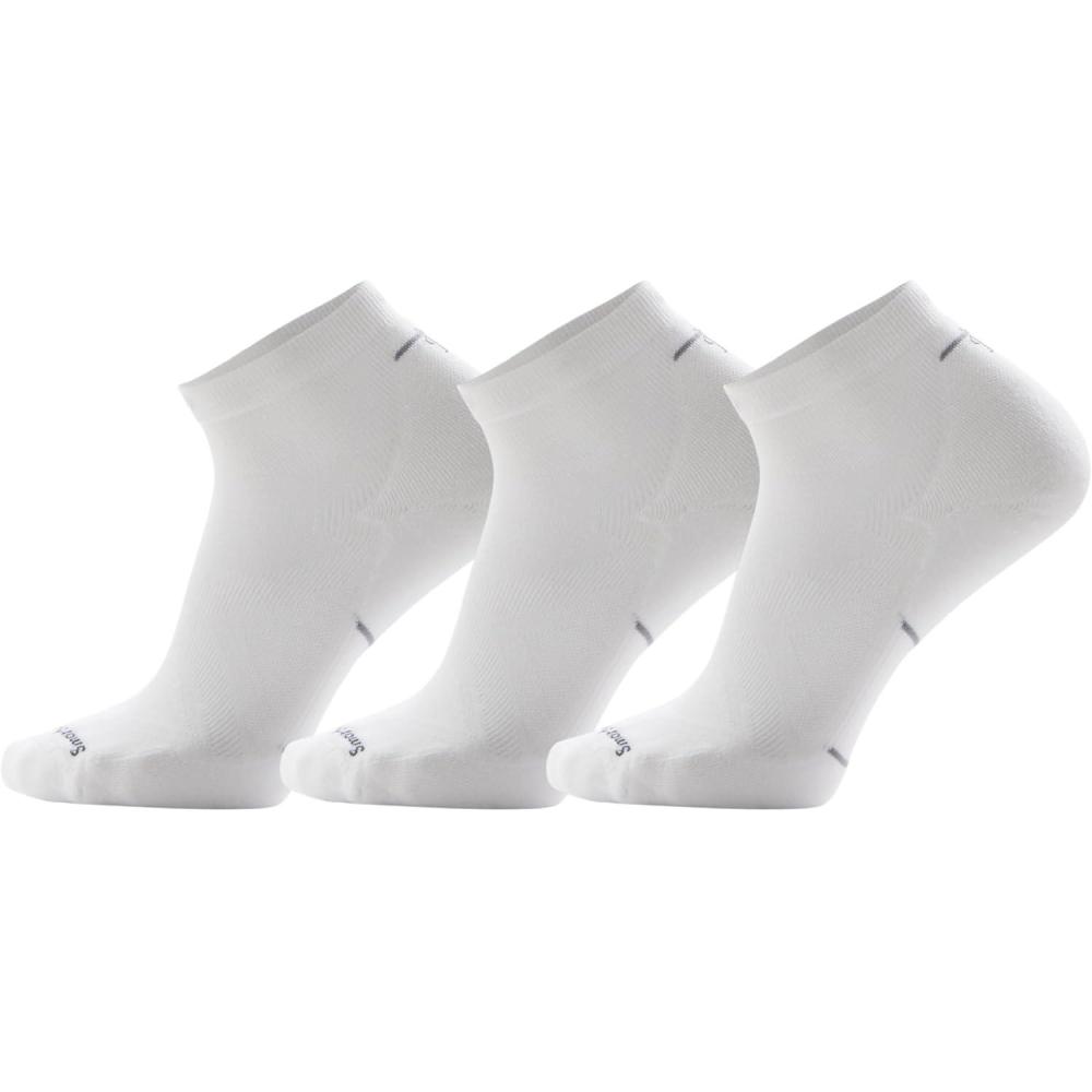 image:imageSmartwool Mens Run Targeted Cushion Ankle SocksWhitewhite3pk
