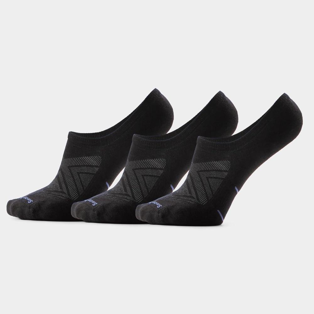 image:imageSmartwool Mens Run Targeted Cushion No Show Socks 3PackBlack