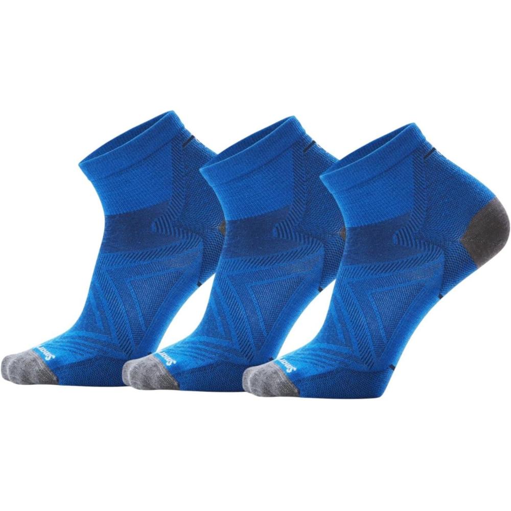 image:imageSmartwool Mens Run Zero Cushion AnkleLaguna Bluedeep Navy3pk