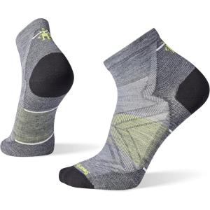 Smartwool Men’s Run Zero Cushion Ankle(Medium Gray)