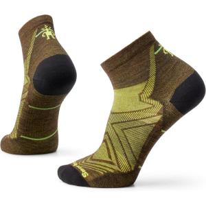 Smartwool Men’s Run Zero Cushion Ankle(Military Olive)