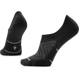 Smartwool Men’s Run Zero Cushion No Show Socks(Black)