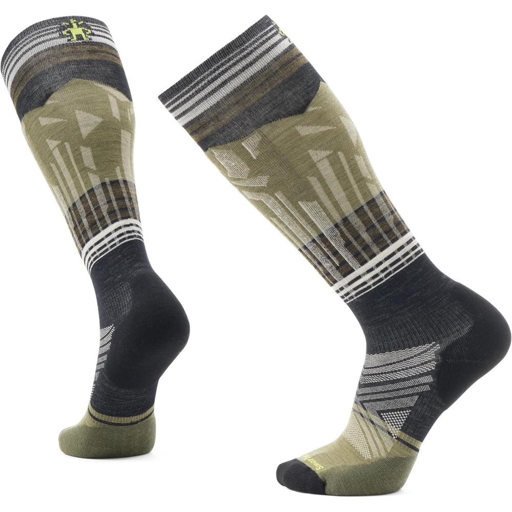 image:imageSmartwool Mens Ski Targeted Cushion Summit Shot Over the Calf SocksBlack