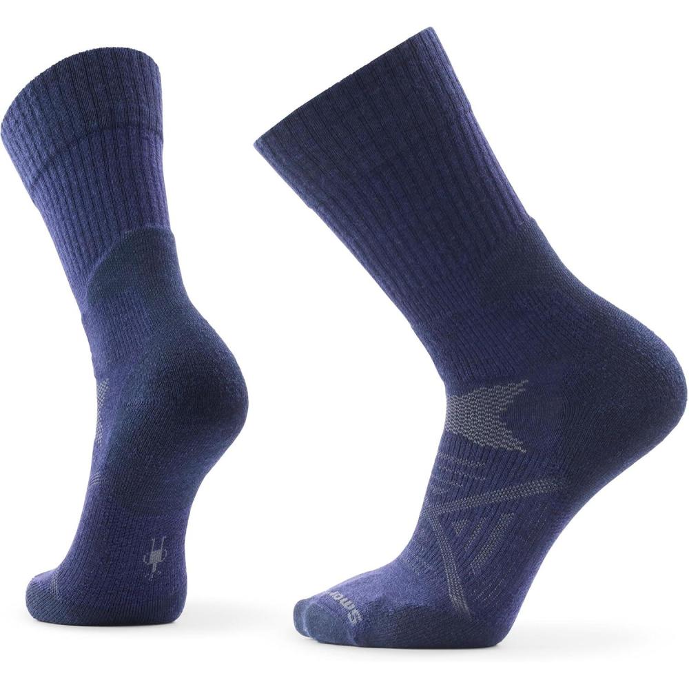 image:imageSmartwool Unisex Work Light Cushion Tall Crew SocksDeep Navy