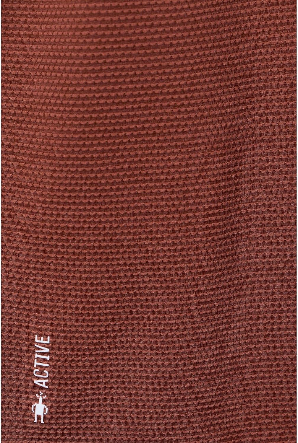image:imageSmartWool Mens Active Mesh Short Sleeve TeeBurnt Sienna Heather
