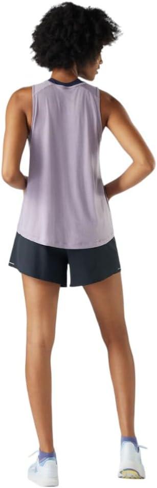 image:imageSmartWool Womens Active Ultralite High Neck TankPurple Storm