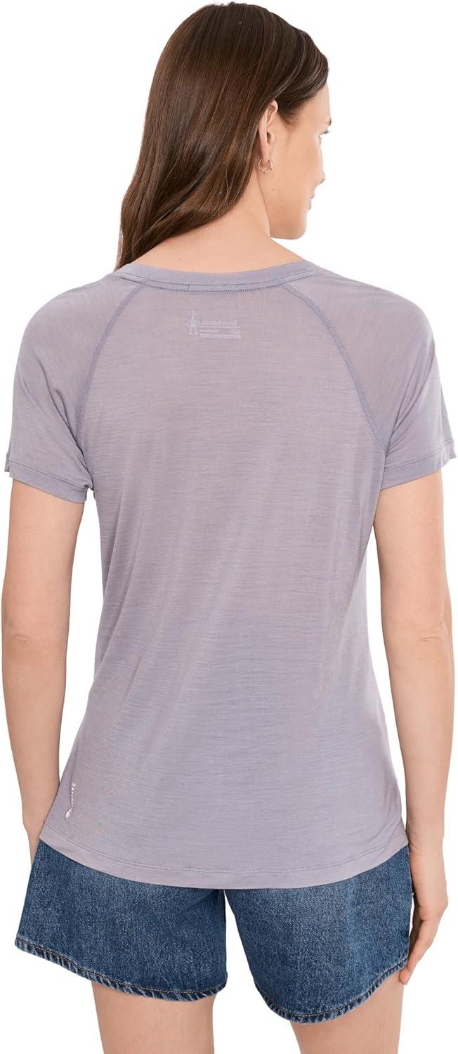 image:imageSmartWool Womens Active Ultralite Short SleevePurple Storm