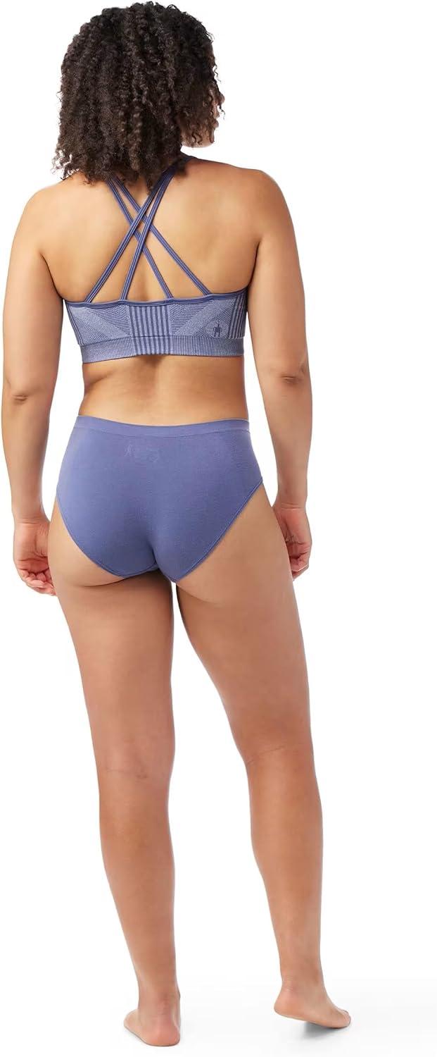 image:imageSmartWool Womens Intraknit Hipster BoxedNightfall Blue