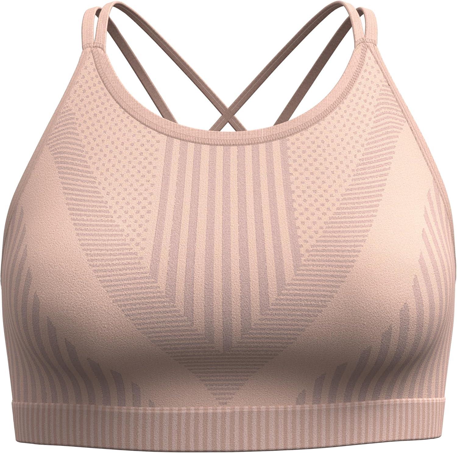 image:imageSmartWool Womens Intraknit Strappy BraPink Sugar Heather